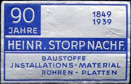 90 Jahre Heinrich Storp Nachf. Baustoffe