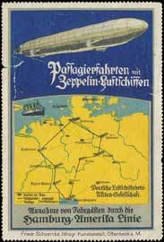 Passagierfahrten mit Zeppelin-Luftschiffen