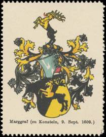 Marggraf (zu Konstein) Wappen