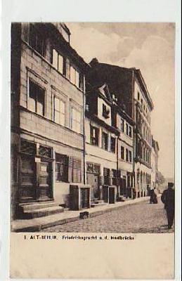 Alt-Berlin Mitte Friedrichsgracht an der Inselbrücke ca 1910