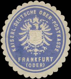K. Deutsche Ober-Postkasse Frankfurt/Oder