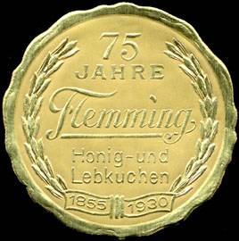 75 Jahre Flemming Honig - und Lebkuchen