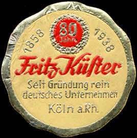80 Jahre Fritz Küster - Köln