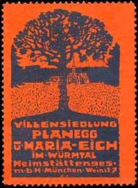 Villensiedlung Planegg und Maria - Eich im Würmtal