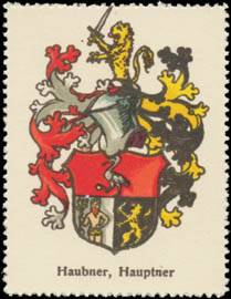 Haubner, Hauptner Wappen