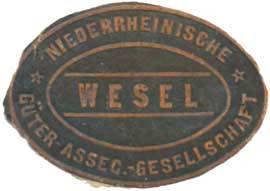 Niederrheinische Güterassecuranz-Gesellschaft Wesel