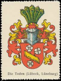 Die Toden (Lübeck, Lüneburg) Wappen