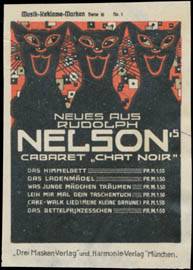 Neues aus Rudolph Nelsons Cabaret Chat Noir