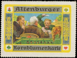 Altenburger Kornblumenkarte