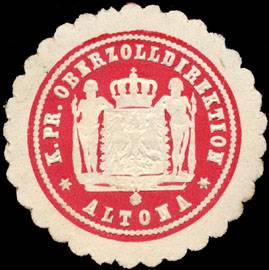 Königlich Preussische Oberzolldirektion - Altona