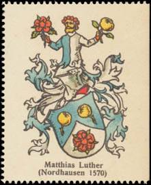 Matthias Luther (Nordhausen 1570) Wappen