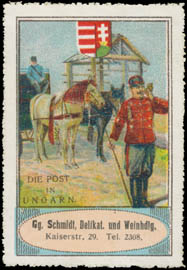 Die Post in Ungarn
