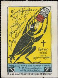Radikalmittel gegen Küchen-Käfer