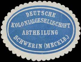 Deutsche Kolonialgesellschaft Abtheilung Schwerin