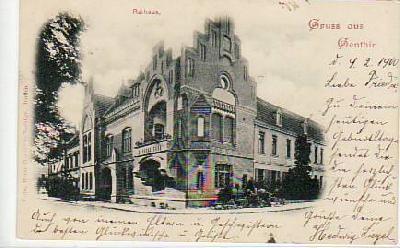 Genthin Rathaus 1900