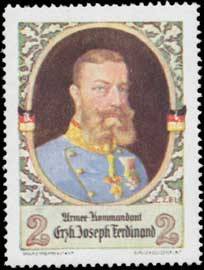 Armee-Kommandant Erzherzog Joseph Ferdinand