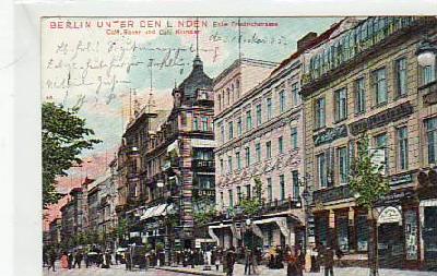 Berlin Mitte Unter den Linden 1905