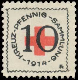 10 Kreuz Pfennig Sammlung