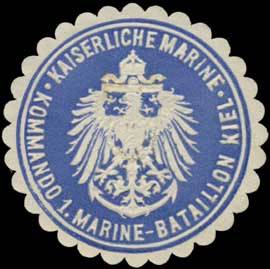 K. Marine Kommando 1. Marine-Bataillon Kiel