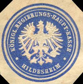 Königliche Regierungs - Haupt - Kasse - Hildesheim