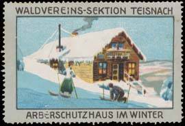 Arberschutzhaus im Winter