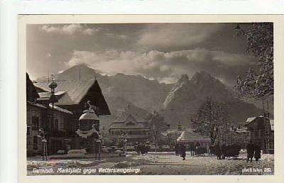 Garmisch-Partenkirchen Markt ca 1935