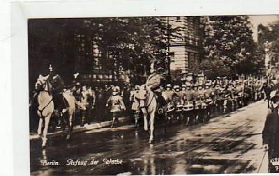 Berlin Mitte Aufzug der Wache Militär Parade 1928