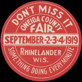 Oneida Country Fair