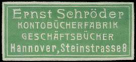 Kontobücherfabrik Ernst Schröder