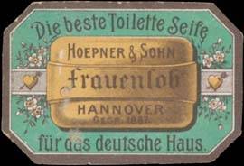 Frauenlob die beste Toilette Seife für das deutsche Haus