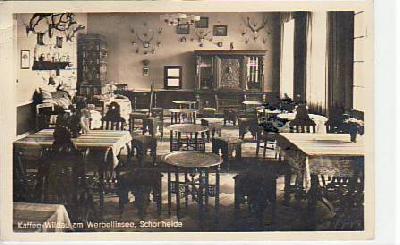 Altenhof Schorfheide Werbellinsee Kaffee Wildau 1940