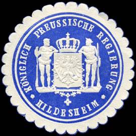 Königlich Preussische Regierung - Hildesheim