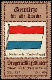 Handelsflagge Niederlande