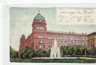 Berlin Mitte Polizei Präsidium 1910