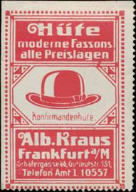Hüte Alb. Kraus