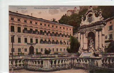 Salzburg Österreich Kapitelplatz ca 1915