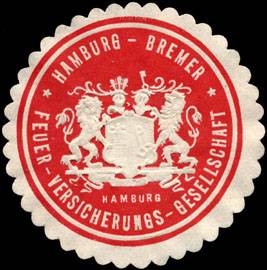 Hamburg - Bremer Feuer - Versicherungs - Gesellschaft
