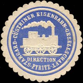 Direction - Stargard - Cüstriner Eisenbahn - Gesellschaft - Pyritz