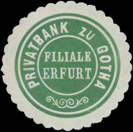Privatbank zu Gotha Filiale Erfurt