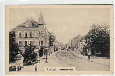 Rawitsch Polen Bahnhofstrasse 1916