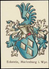 Eckstein Wappen (Marienburg, Westpreußen)