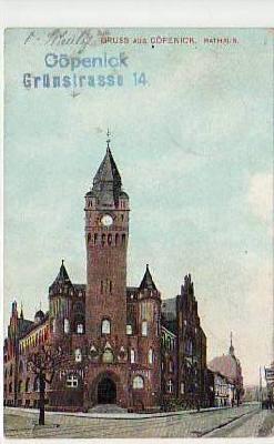 Berlin Köpenick Rathaus 1918