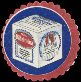 Margarine Marke Wilhelmina