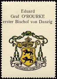 Eduard Graf O'Rourke erster Bischof von Danzig
