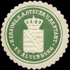 Herzoglich sächsische A. Steuer - und Rentamt zu Altenburg