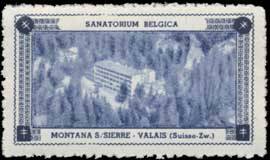Sanatorium Belgica - Montana S./Sierre-Valais