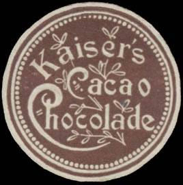 Kaisers Kakao und Schokolade