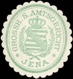 Grossherzoglich sächsisches Amtsgericht Jena