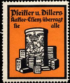 Pfeiffer und Dillers Kaffee - Essenz