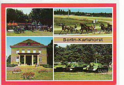 Berlin Karlshorst Pferderennen ca 1985